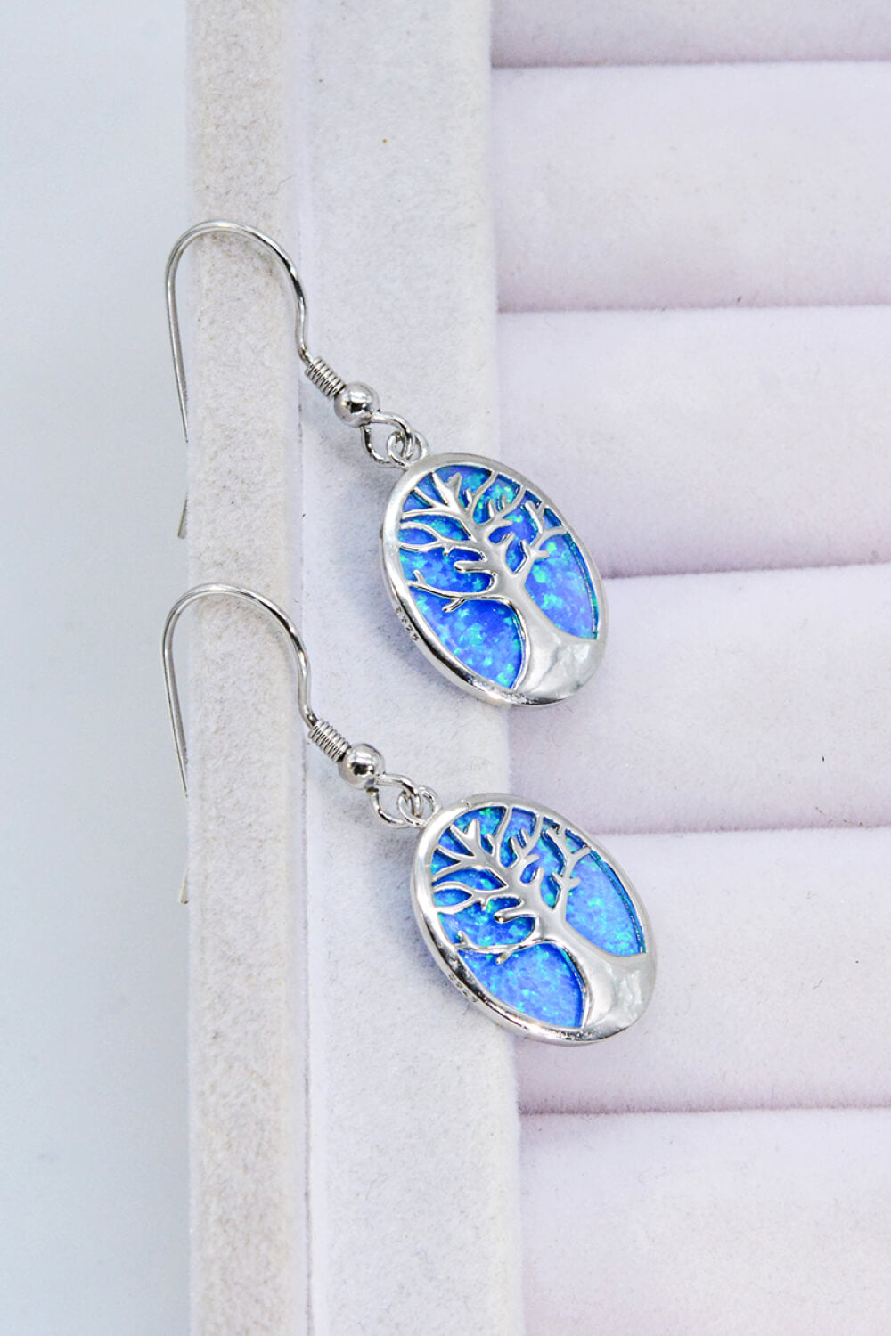 Opal Tree Earrings