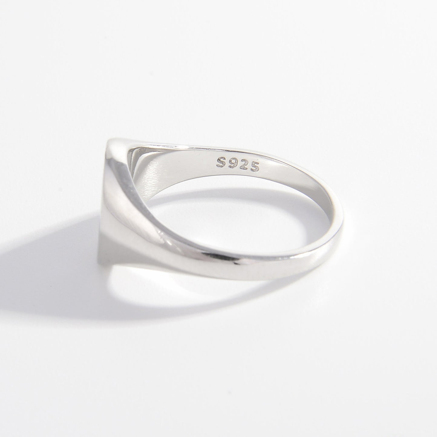 Engraved Leaf Ring