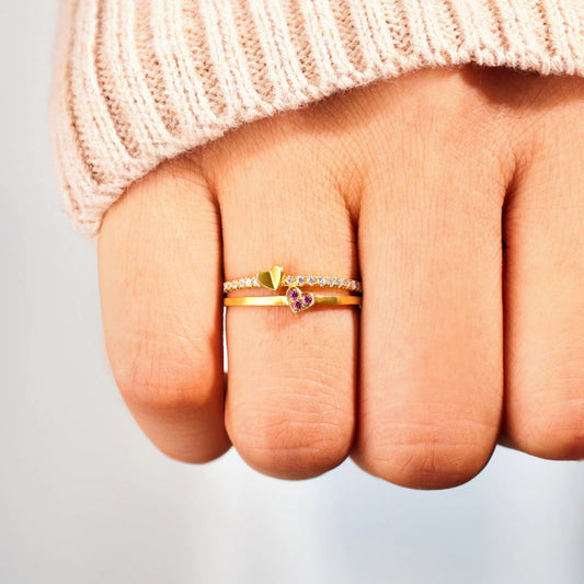 Double-Layered Love Ring