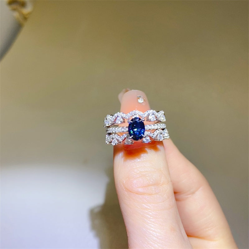 Royal Blue Queen Ring